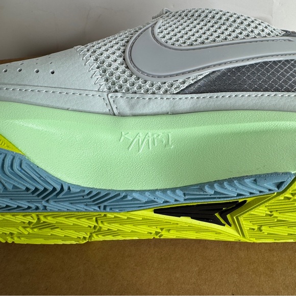 Nike Ja 1 Light Silver Mens Size 9.5 Cyber Cool Gray Granite FQ4796 003 - Picture 9 of 11